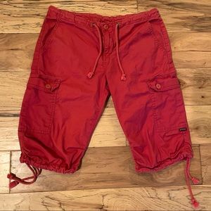 Prana Breathe Capri Shorts Organic Cotton